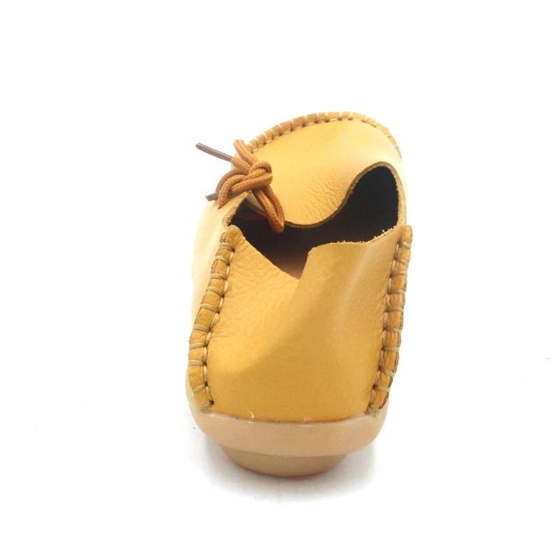 moccasins genuine leather flat loafer