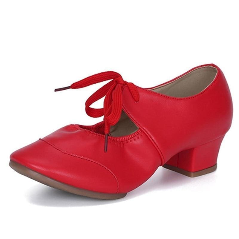 modern tango ballroom dance-shoes