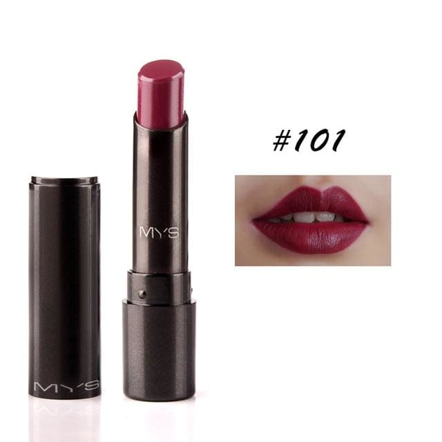mys brand beauty matte lipstick long lasting tint lips 101