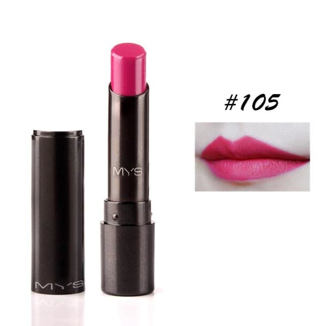mys brand beauty matte lipstick long lasting tint lips 105