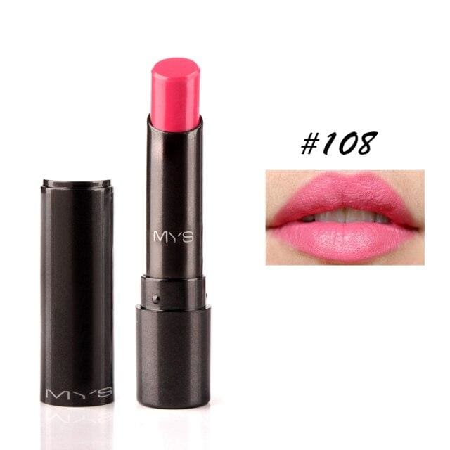 mys brand beauty matte lipstick long lasting tint lips 108