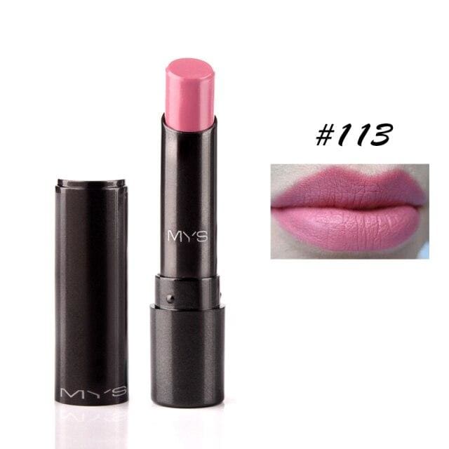 mys brand beauty matte lipstick long lasting tint lips 113