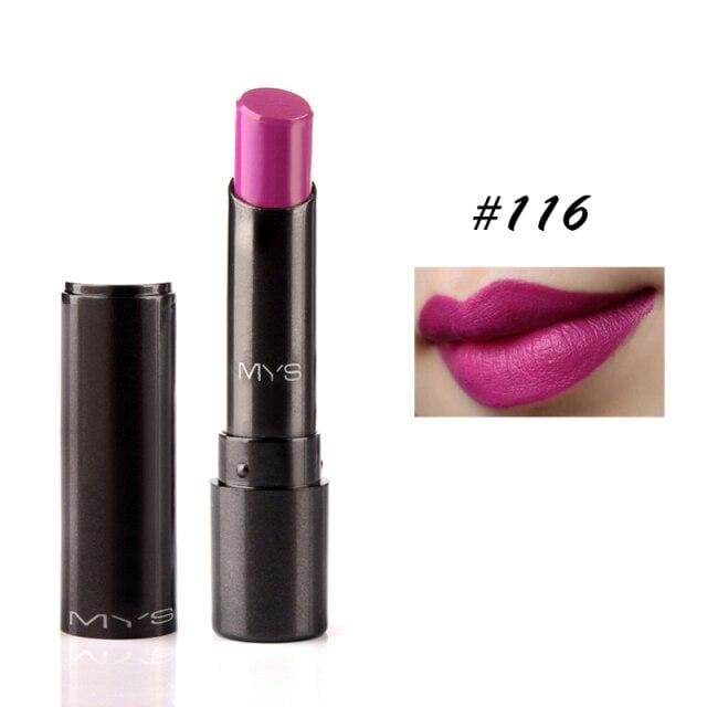 mys brand beauty matte lipstick long lasting tint lips 116