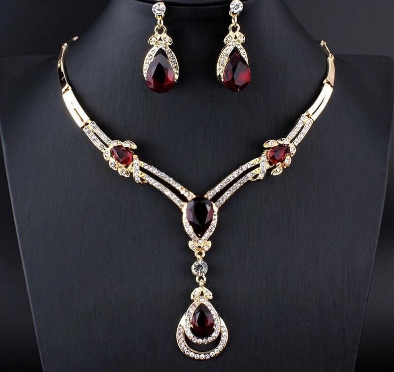 new fashion wedding bridal costume jewelry sets 1