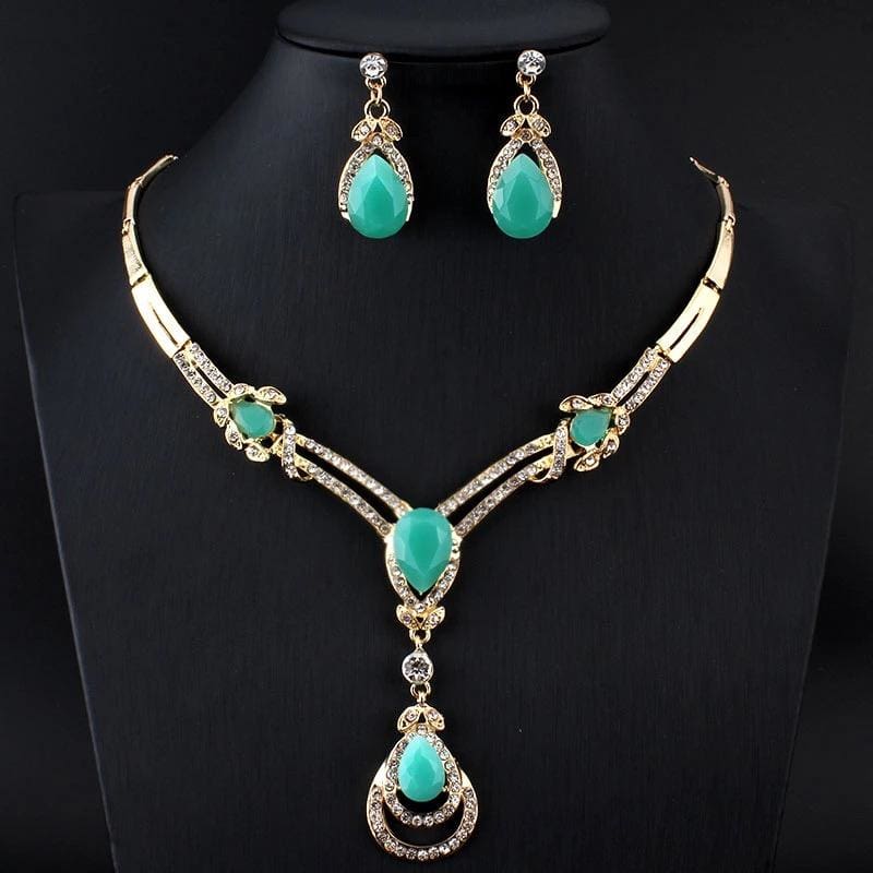 new fashion wedding bridal costume jewelry sets 3