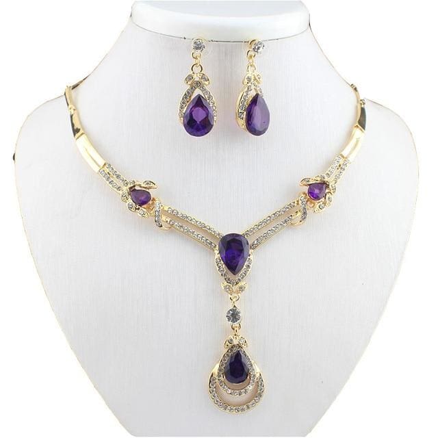 new fashion wedding bridal costume jewelry sets 5