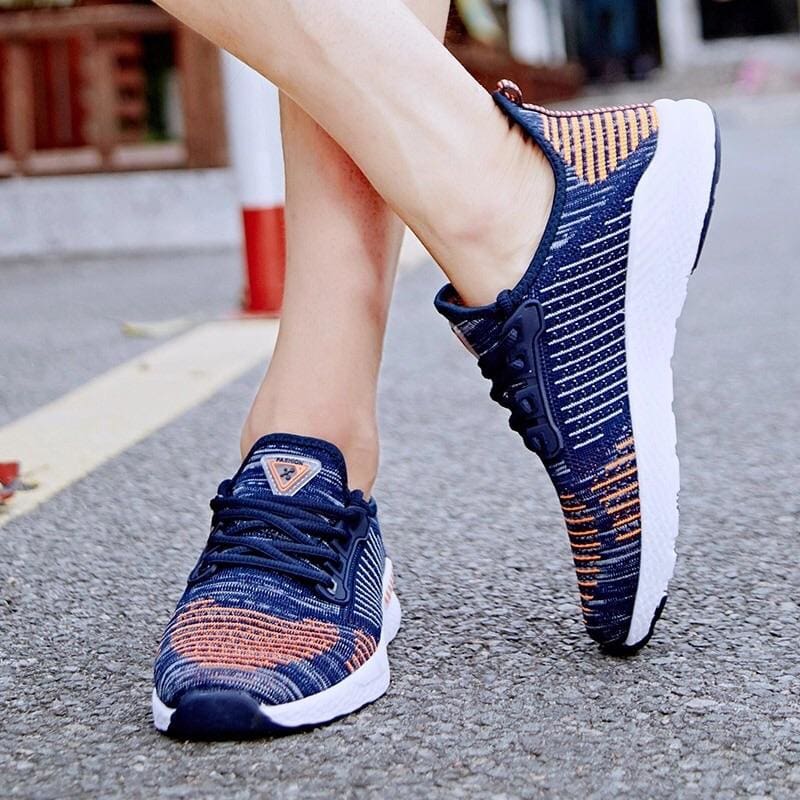 new men / women shoes lac-up breathable sneakers