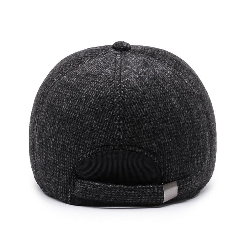 New Winter Warm Baseball Cap With Earflap Thicken Cotton Snapback Caps BASEBALL CAP