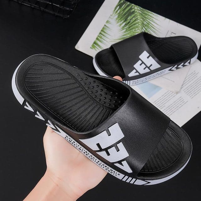 non-slip home thick soled cool slipper