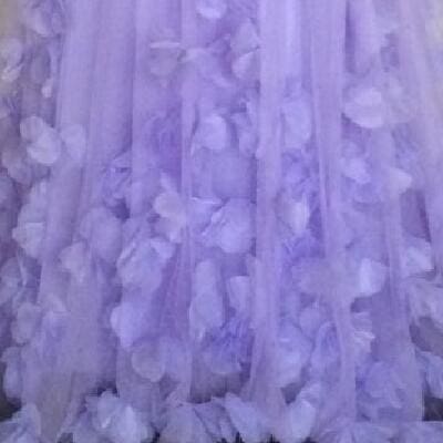 one shoulder ladies popular tulle long evening gown