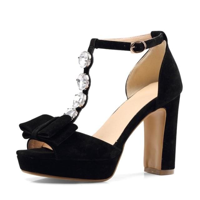 open-toe monochrome elegant women's high heels