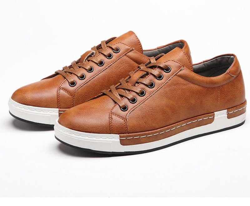 oxford stylish male leather shoes