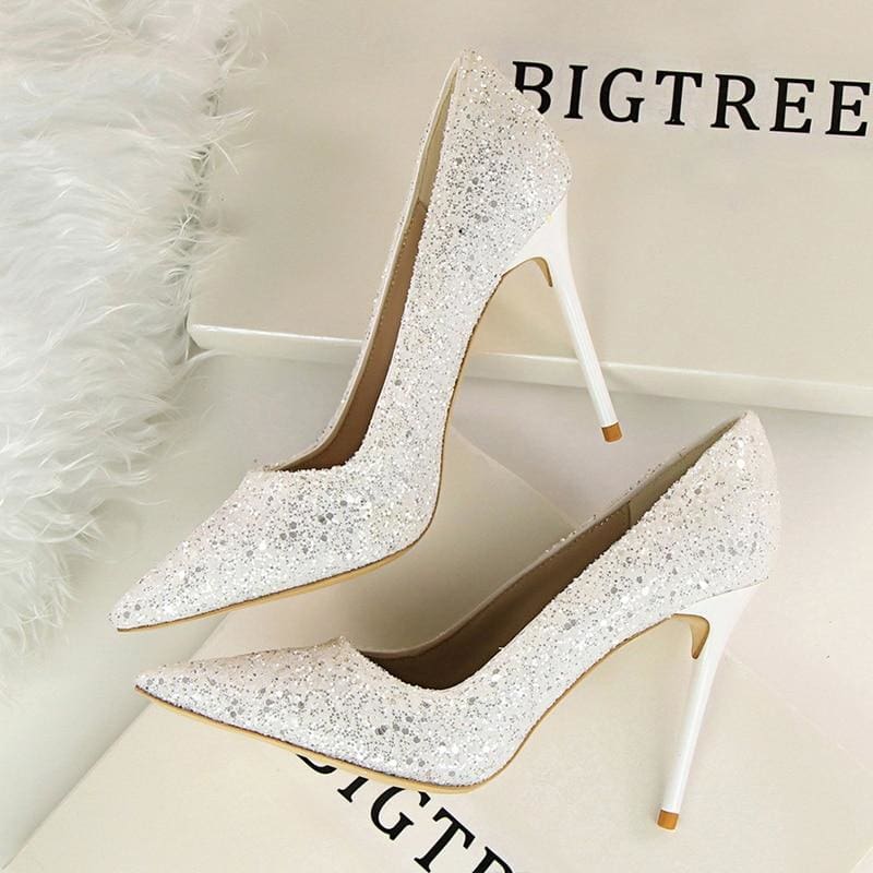 party bling women glitter pumps