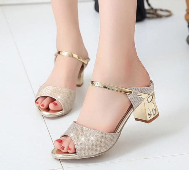 peep toe fashion thin heels women pumps