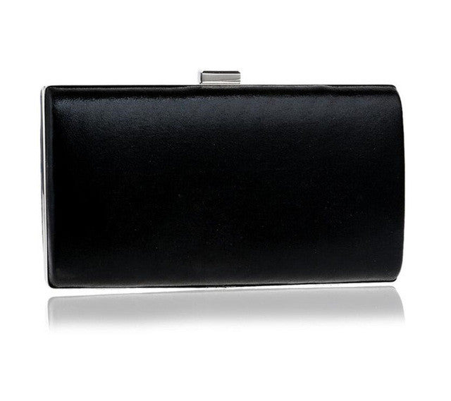 wedding bridal purse black / small evening clutch