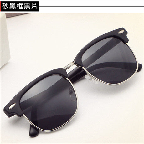 eyewear vintage retro unisex sunglasses women brand designer men sun glasses 10 colors oculos de sol feminino y5 black sand