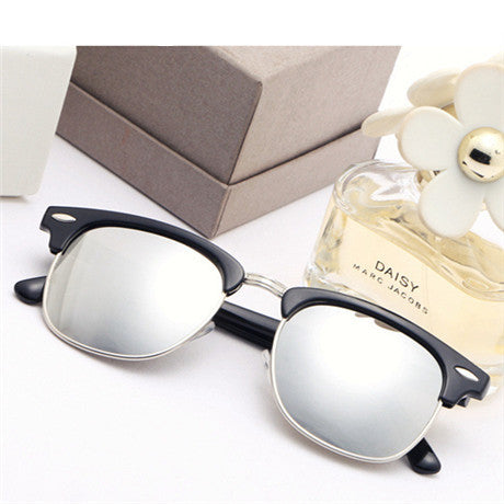 eyewear vintage retro unisex sunglasses women brand designer men sun glasses 10 colors oculos de sol feminino y5 silver mercury