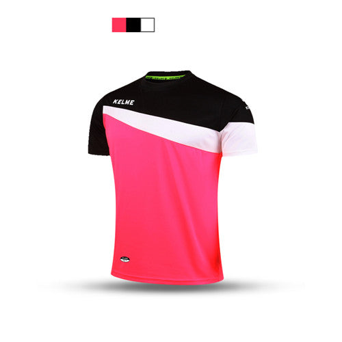 kelme official authentic spain mens football shirt short sleeve soccer jerseys survetement futebol athletic football shirt