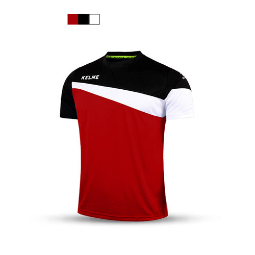 KELME Official Authentic Spain Mens Football Shirt Short Sleeve Soccer