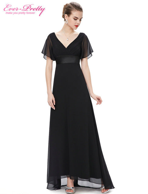 evening dresses ever pretty glamorous double v-neck ruffles formal  evening gowns party dresses