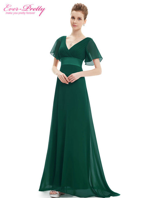 evening dresses ever pretty glamorous double v-neck ruffles formal  evening gowns party dresses