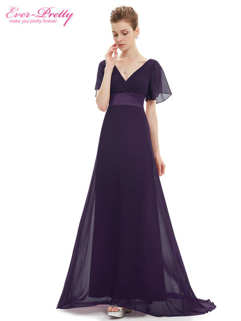 evening dresses ever pretty glamorous double v-neck ruffles formal  evening gowns party dresses