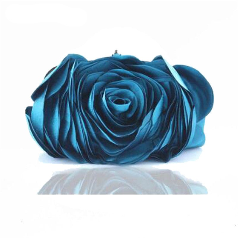 hot evening bag flower bride bag purse , full dress party handbag wedding clutch women evening purse lady gift