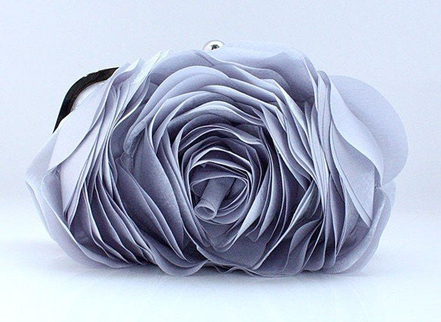 hot evening bag flower bride bag purse , full dress party handbag wedding clutch women evening purse lady gift silver