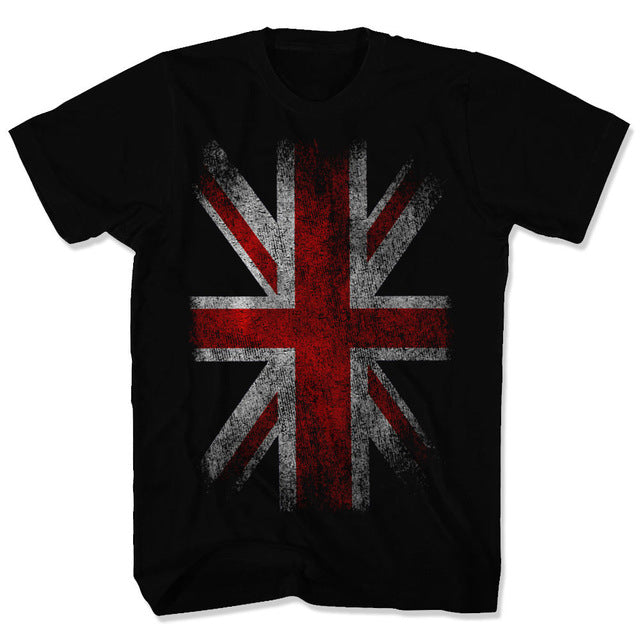 england flag union jack vintage t-shirt s-3xl britain flagge united kingdom uk tops tee shirts tshirt for men women