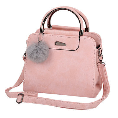 ybyt brand 2017 new vintage casual pu leather women handbags hotsale ladies small shopping bag shoulder messenger crossbody bags pink / 22cmx10cmx17cm