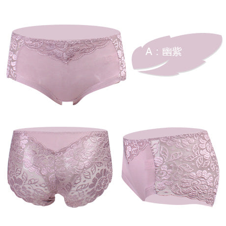 skyhero underwear women panties perspective sexy brand full transparent panty woman lace knickers period panty plus size