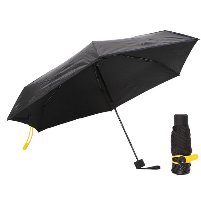 mini pocket women umbrellas parasol folding male umbrella rain women anti uv guarda chuva sombrinha sun paraguas parapluie black