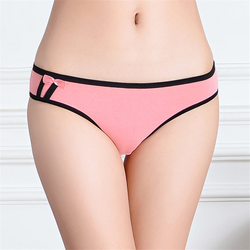 funcilac wholesale lot 12 pcs woman underwear women's cotton briefs solid fashion sexy ladies girls panties intimates lingerie