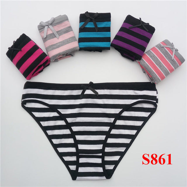 funcilac wholesale lot 12 pcs woman underwear women's cotton briefs solid fashion sexy ladies girls panties intimates lingerie