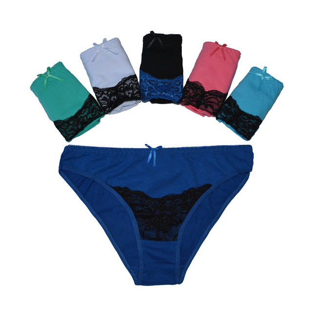 funcilac wholesale lot 12 pcs woman underwear women's cotton briefs solid fashion sexy ladies girls panties intimates lingerie