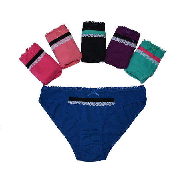 funcilac wholesale lot 12 pcs woman underwear women's cotton briefs solid fashion sexy ladies girls panties intimates lingerie