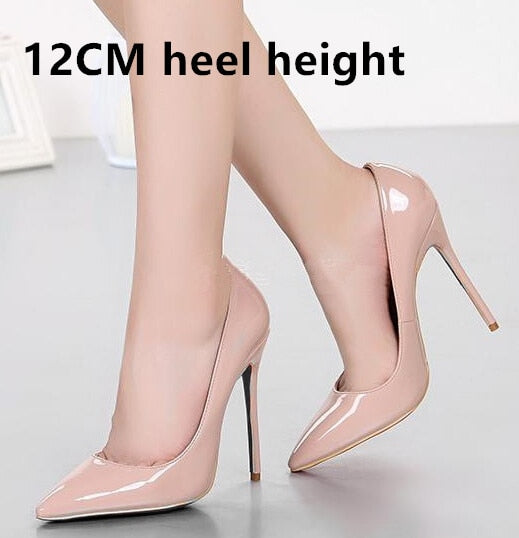 12cm high heels shoes woman high heels pumps wedding bridal shoes