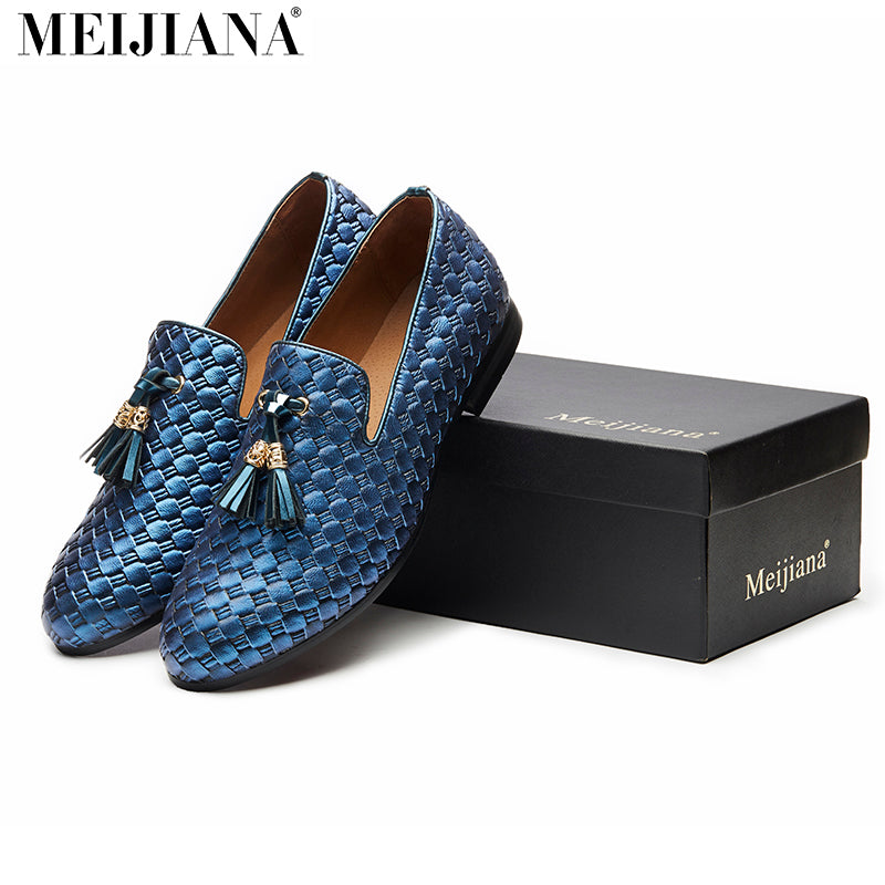 meijiana brand men shoes new bv breathable comfortable  men loafers luxury  men's flats men casual shoes