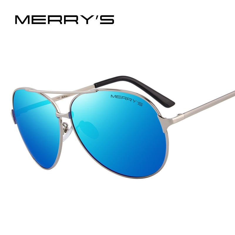 merry's design men/women classic aviation polarized driving sunglasses 100% uv protection