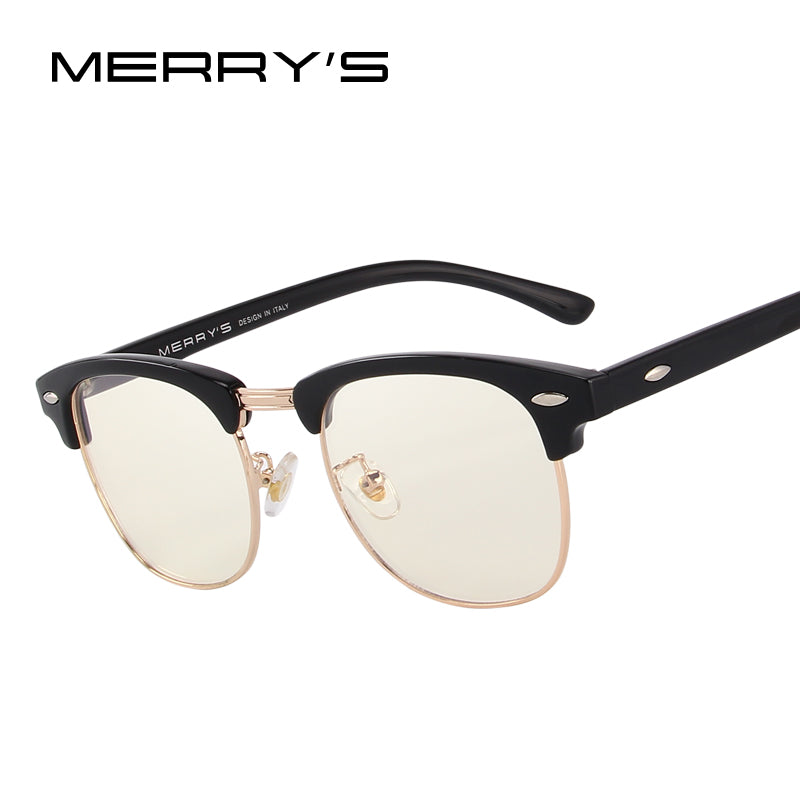 merry's anti blue rays computer goggles reading glasses 100% uv400 radiation-resistant computer gaming glasses