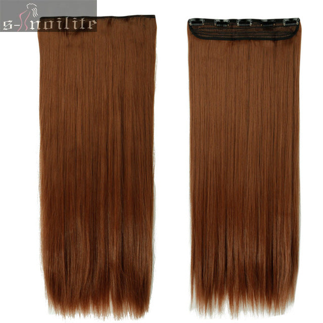 fall to waist 46-76 cm longest clip in for human hair extensions one piece real natural thick synthetic hair extention