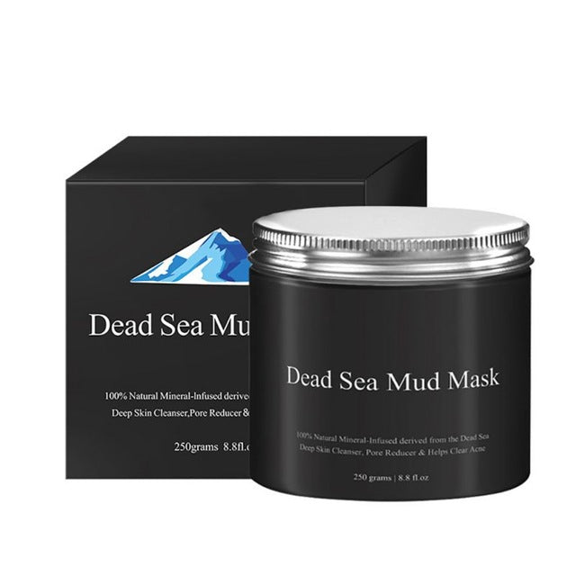 250g pure body naturals beauty dead sea mud mask for facial treatment default title