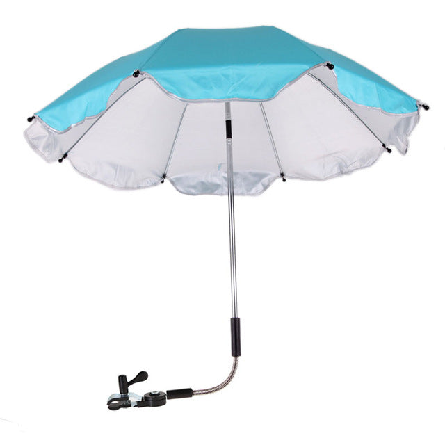 baby buggy pram baby bicycle bike stroller chair umbrella bar holder mount stand stroller umbrella accessories bebek arabasi blue