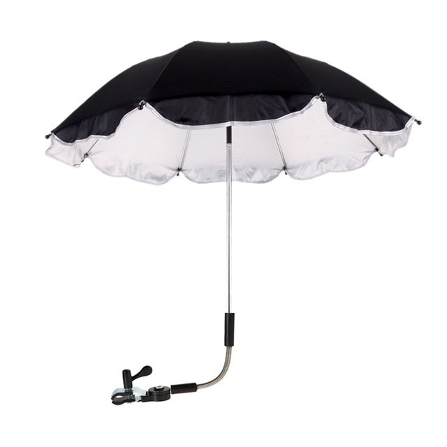 baby buggy pram baby bicycle bike stroller chair umbrella bar holder mount stand stroller umbrella accessories bebek arabasi black