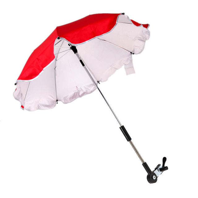 baby buggy pram baby bicycle bike stroller chair umbrella bar holder mount stand stroller umbrella accessories bebek arabasi red