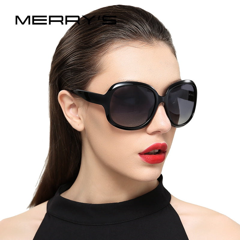 merry's design women retro polarized sunglasses lady driving sun glasses 100% uv protection