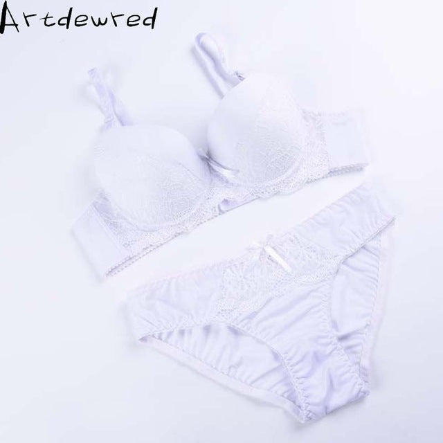 artdewred abc sexy bra set lace push up women underwear panty set cotton refreshing bra brief sets france lingerie suit