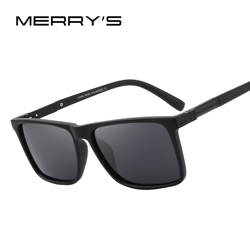 merry's design men polarized rectangle sunglasses 100% uv protection