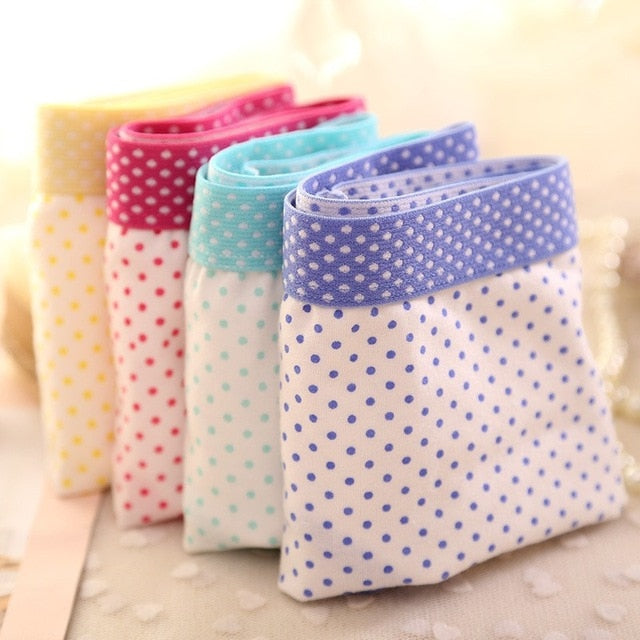 5pcs/lot women's panties girl briefs fashion cotton women's cotton underwear women's briefs