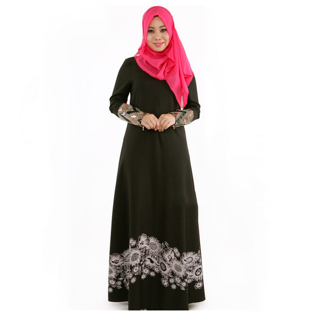 m-2xl islamic abaya dresses women arab ladies caftan kaftan malaysia abayas dubai turkish ladies clothing women muslim dresses